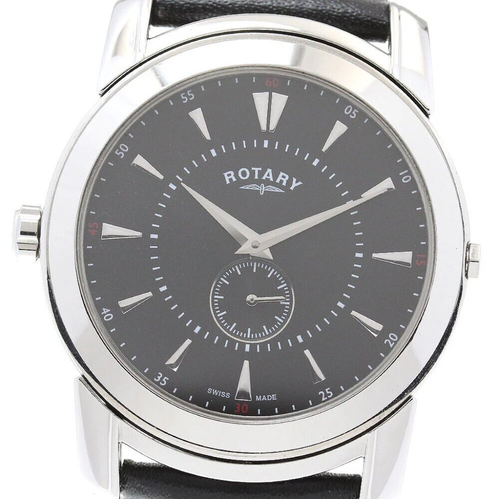 ROTARY Revelation Date Gray / black Dial Quartz Men's Watch